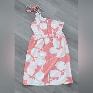 Roxy Pink and White Floral Dress 👗